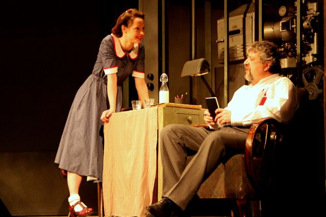 Garbo n’a plus le sourire, photo de scène 1